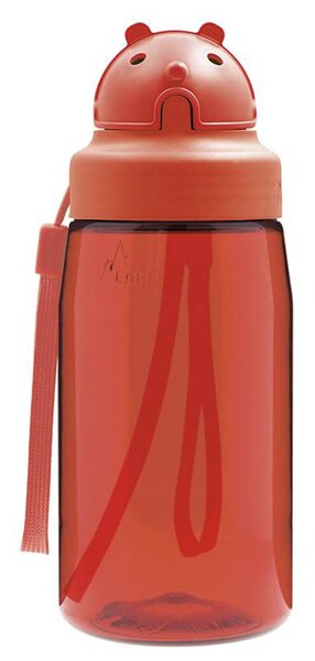 Παγούρι 450ml Με Καλαμάκι Laken Κόκκινο