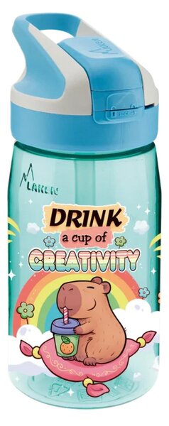 Παγούρι 450ml Με Καλαμάκι Laken Kapibara