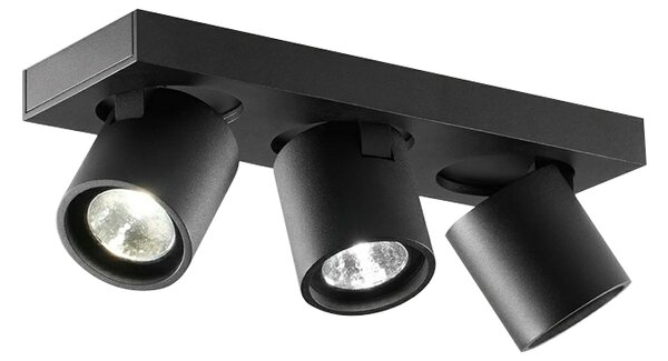 LIGHT-POINT - Focus 3 LED Φωτιστικό οροφής 3000K Μαύρο LIGHT-POINT