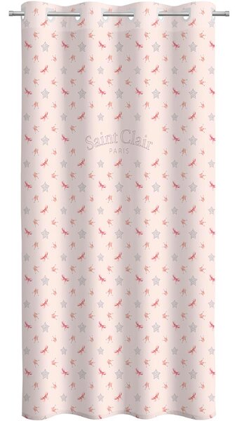 Παιδική Κουρτίνα (160x240) Με Τρουκς Saint Clair Rosie Pinky