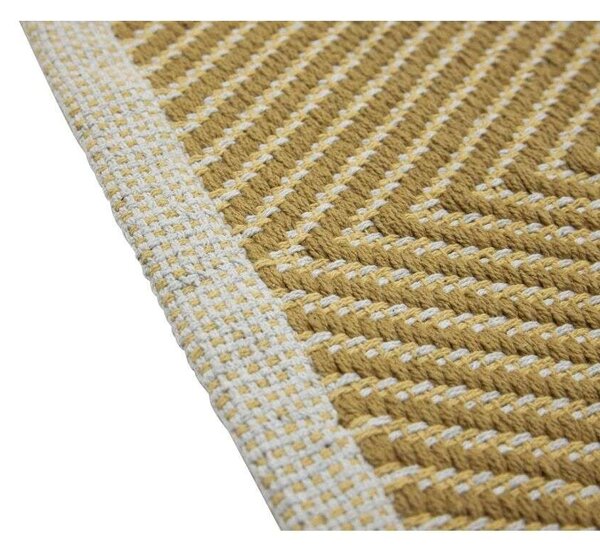 Hübsch - Mellow Rug 120x180 Yellow Hübsch