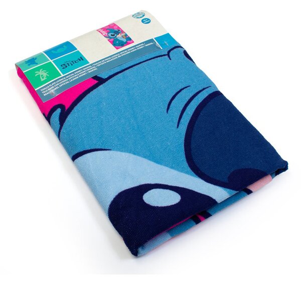 Παιδική Πετσέτα Θαλάσσης Microfiber (70x140) Dimcol Lilo & Stitch 118 Fuchsia