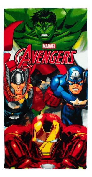 Παιδική Πετσέτα Θαλάσσης Microfiber (70x140) Dimcol Avengers 185 White