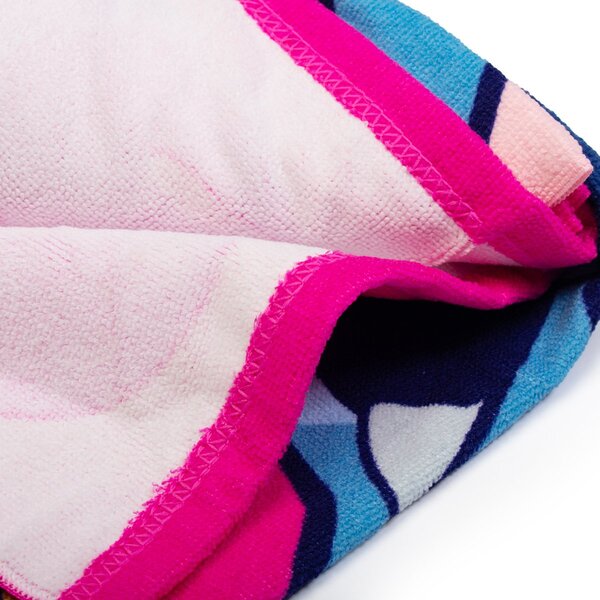 Παιδική Πετσέτα Θαλάσσης Microfiber (70x140) Dimcol Lilo & Stitch 118 Fuchsia