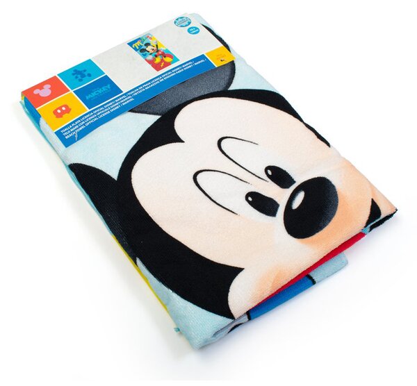 Παιδική Πετσέτα Θαλάσσης Microfiber (70x140) Dimcol Mickey 179 Sky Blue