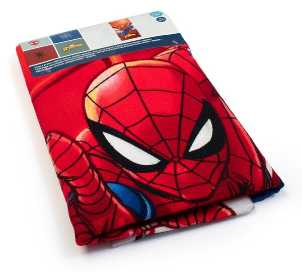 Παιδική Πετσέτα Θαλάσσης Microfiber (70x140) Dimcol Spider-Man 669 Red