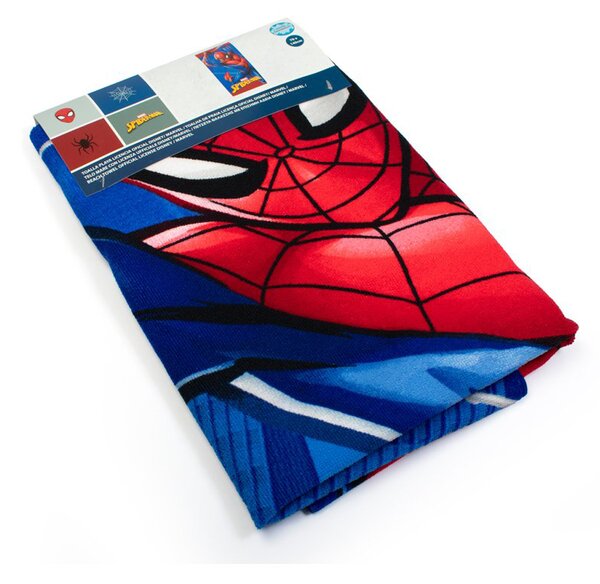 Παιδική Πετσέτα Θαλάσσης Microfiber (70x140) Dimcol Spider-Man 184 Blue