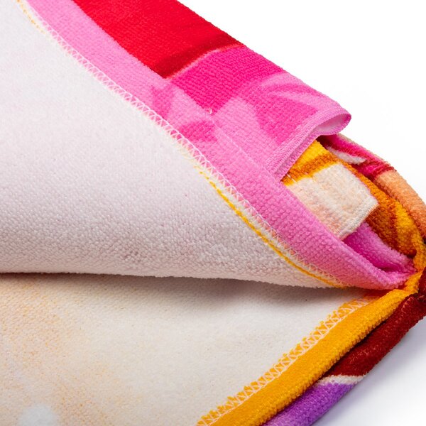 Παιδική Πετσέτα Θαλάσσης Microfiber (70x140) Dimcol Princess 191 Baby Pink