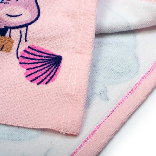 Παιδικό Πόντσο (50x100) Dimcol Lilo & Stitch 195 Baby Pink