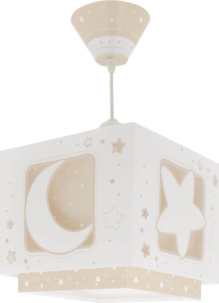 Παιδικό Φωτιστικό Οροφής Μονόφωτο Ango Moonlight Beige 63232MB