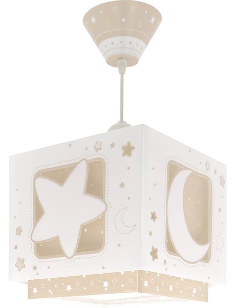 Παιδικό Φωτιστικό Οροφής Μονόφωτο Ango Moonlight Beige 63232MB