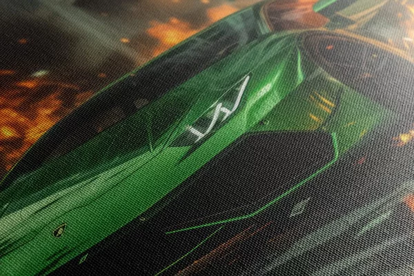 Πίνακας σε καμβά πράσινη Lamborghini Huracán