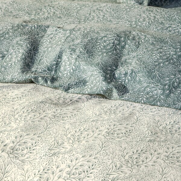 Παπλωματοθήκη King Size (Σετ 260x240) 2 Όψεων Kentia Elsy 02