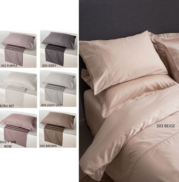 Παπλωματοθήκη King Size (Σετ 240x260) Vesta Nemesis 300 White