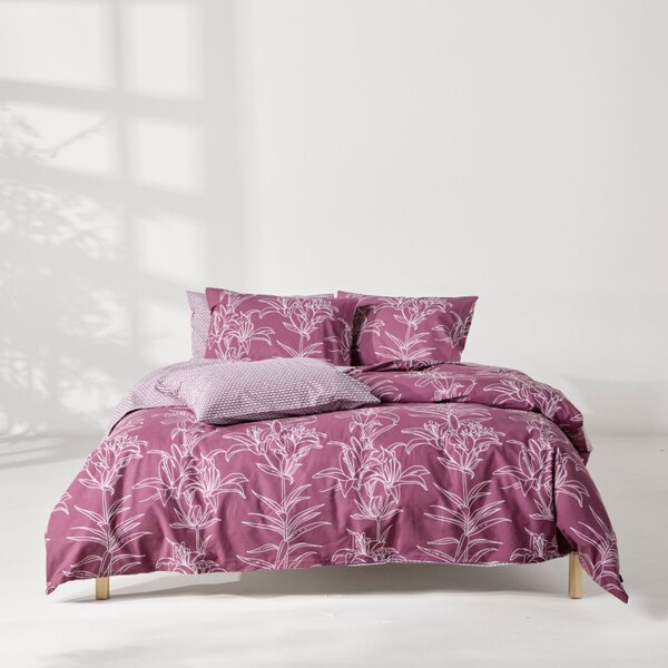 Παπλωματοθήκη King Size (Σετ 260x240) 2 Όψεων Kentia Saporo 05
