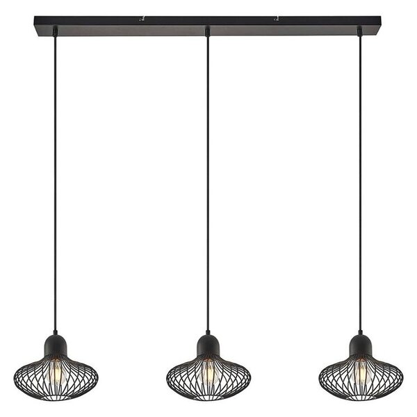 Lindby - Justinos 3 Pendant Black Lindby