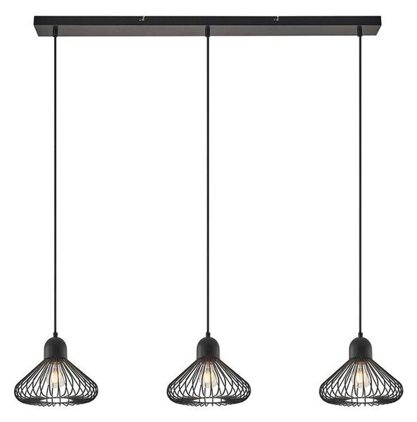 Lindby - Metehan 3 Pendant Black Lindby