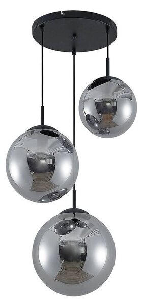 Lindby - Teeja 3 Cluster Pendant Smoke Lindby