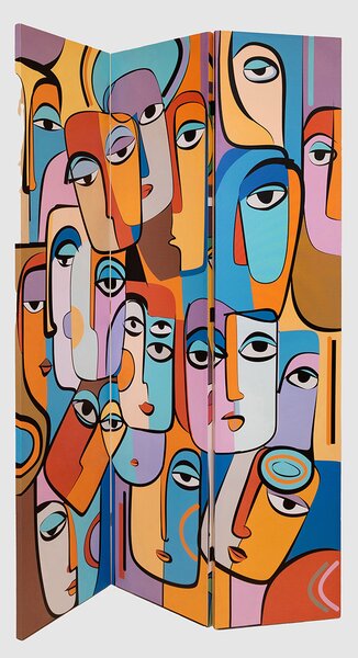 Παραβάν (120x2.5x180) 2 Όψεων Estheti 810-00080