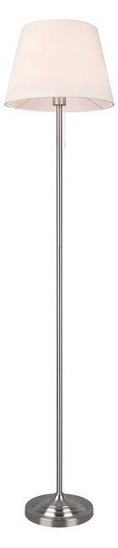 Lindby - Alomira Floor Lamp Nickel/White Lindby