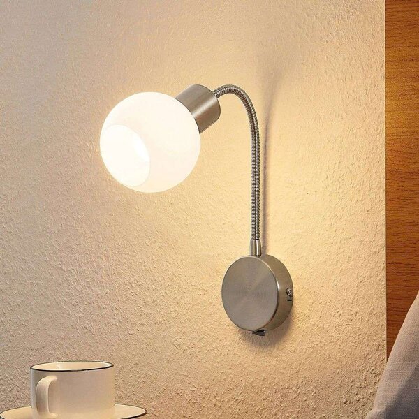 Lindby - Lioma Wall Lamp Nickel Lindby