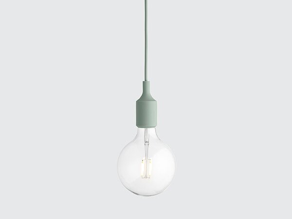 Muuto - E27 Κρεμαστό φωτιστικό Light Green Muuto