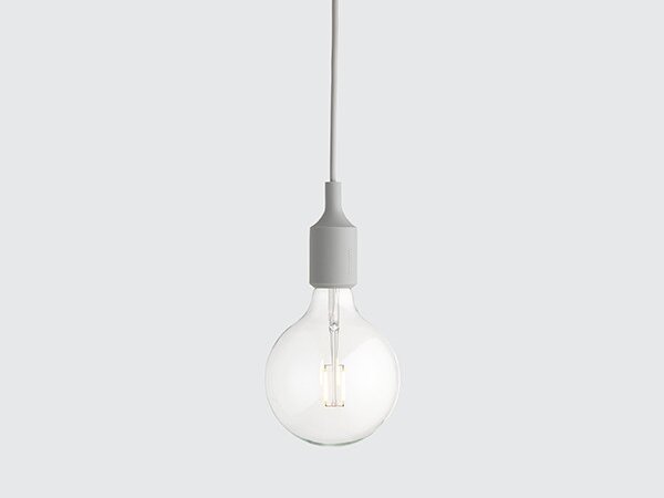 Muuto - E27 Κρεμαστό φωτιστικό Light Grey Muuto