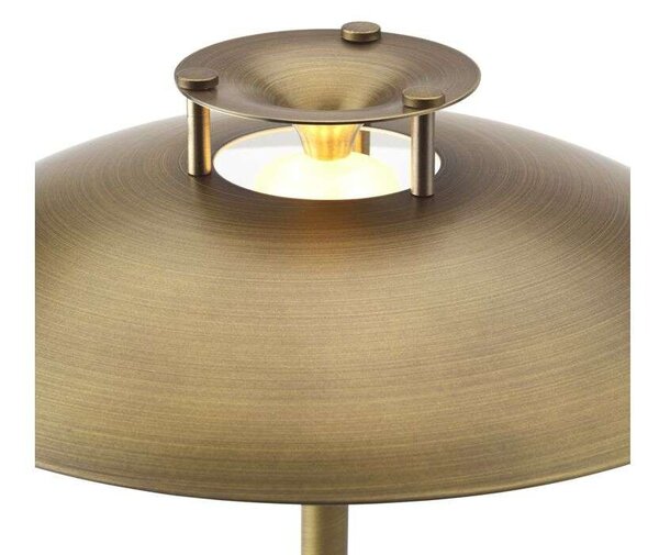 Halo Design - Stepp 1-2-3 Portable Επιτραπέζιο φωτιστικό IP54 Antique Brass Halo Design