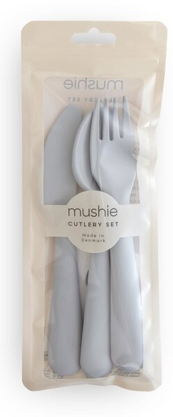 Πιρούνι-Μαχαίρι-Κουτάλι (Σετ) Mushie Cloud 66-101337