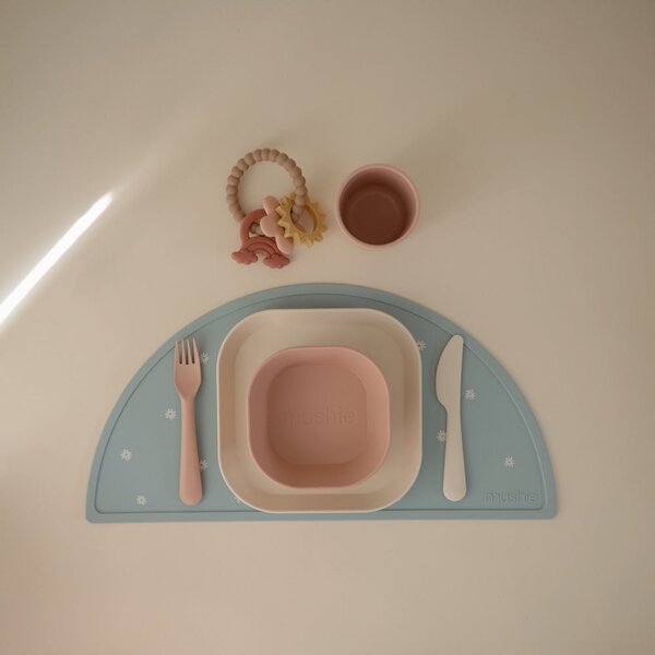 Πιρούνι-Μαχαίρι-Κουτάλι (Σετ) Mushie Blush 66-101336