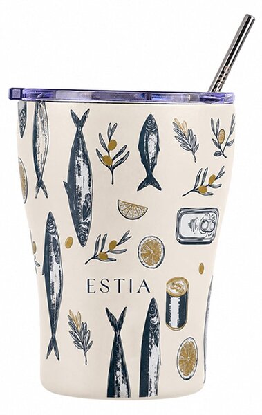Ποτήρι Θερμός 350ml Estia Save The Aegean Salt Life 01-48976