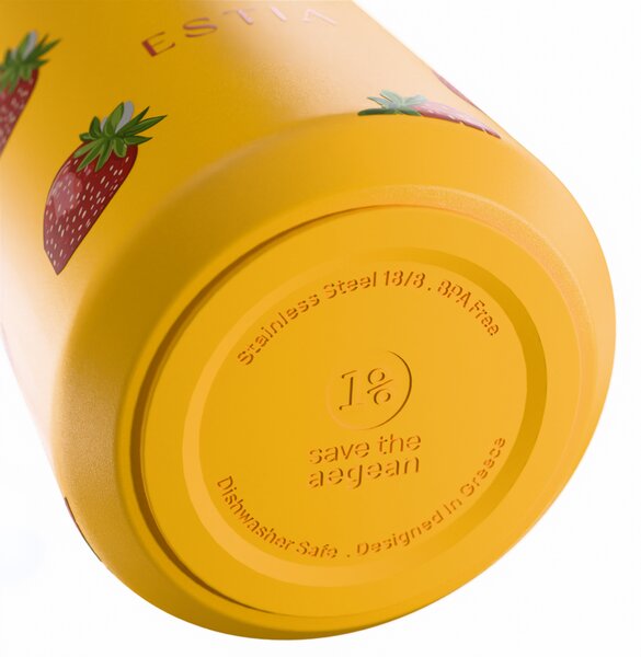 Ποτήρι Θερμός 360ml Estia Save The Aegean Lens Berry Bright 01-42936