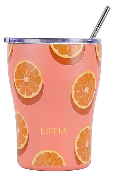 Ποτήρι Θερμός 350ml Estia Save The Aegean Orange Pop 01-49010