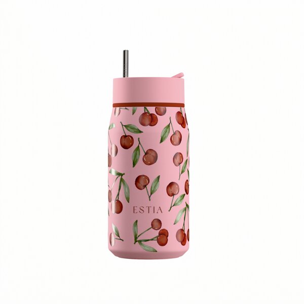 Ποτήρι Θερμός 360ml Estia Save The Aegean Lens Cherry Rose 01-42882