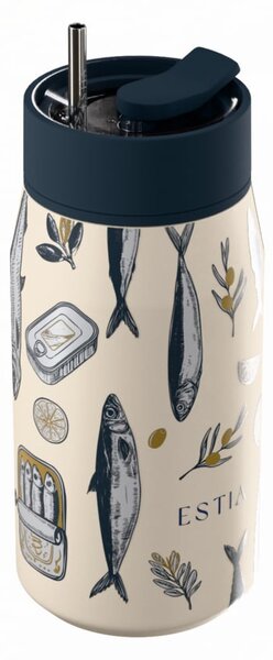 Ποτήρι Θερμός 360ml Estia Save The Aegean Lens Salt Life 01-43018