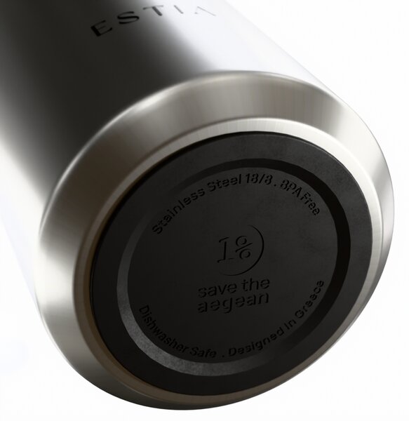 Ποτήρι Θερμός 360ml Estia Save The Aegean Lens Brushed 01-42875