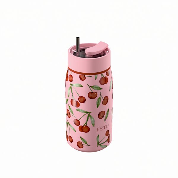 Ποτήρι Θερμός 360ml Estia Save The Aegean Lens Cherry Rose 01-42882
