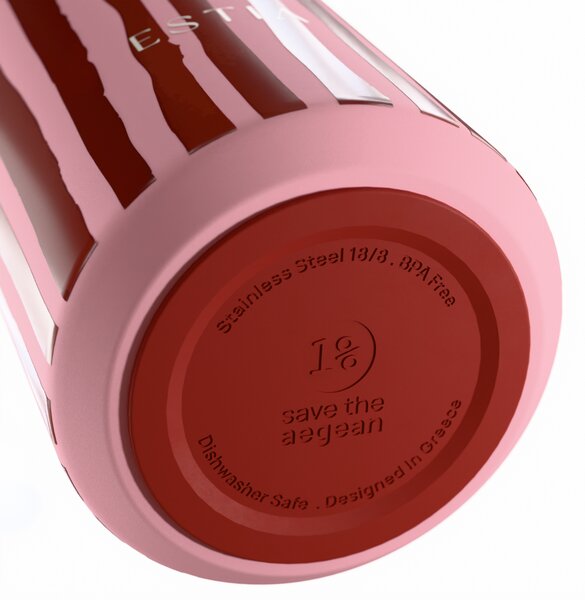 Ποτήρι Θερμός 360ml Estia Save The Aegean Lens Viva Stripe 01-43025