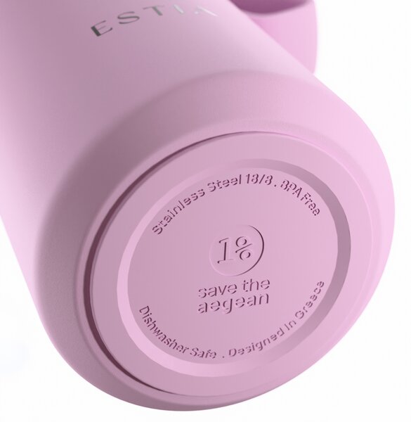 Ποτήρι Θερμός 360ml Estia Save The Aegean Pulse Lavender 01-42691