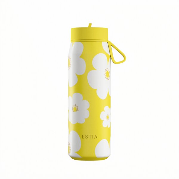 Ποτήρι Θερμός 500ml Estia Save The Aegean Pulse Yellow Daisy 01-42653