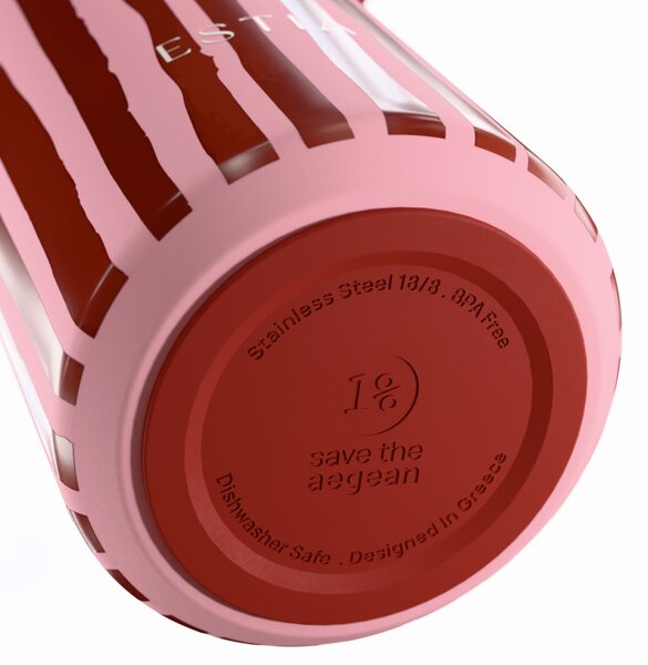 Ποτήρι Θερμός 500ml Estia Save The Aegean Pulse Viva Stripe 01-42592