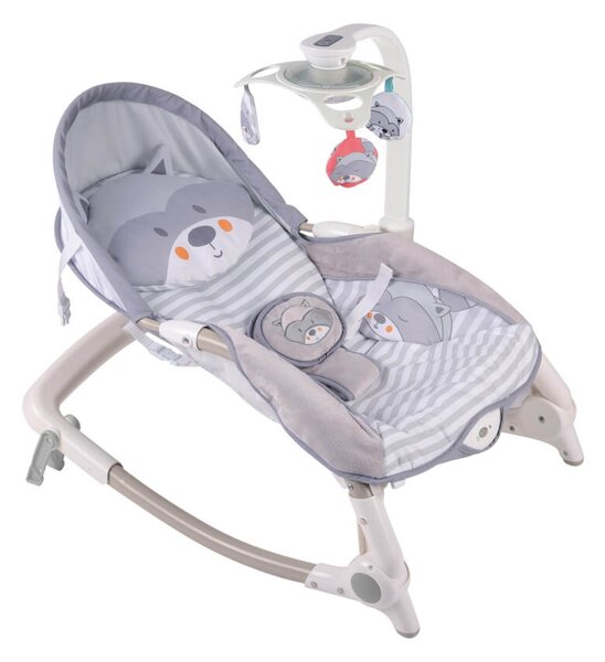 Ρηλάξ Με Μουσική & Δόνηση (0+ Μηνών/Έως 18kg) Bebe Stars Raccoon 314-186