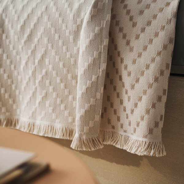 Ριχτάρι Tετραθέσιου Καναπέ (180x350) Gofis Home Ori Natural Beige 401/06