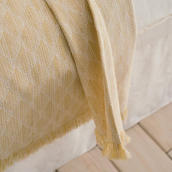 Ριχτάρι Καναπέ Διθέσιου (180x250) Gofis Home Fianna Pollen Yellow 328/04