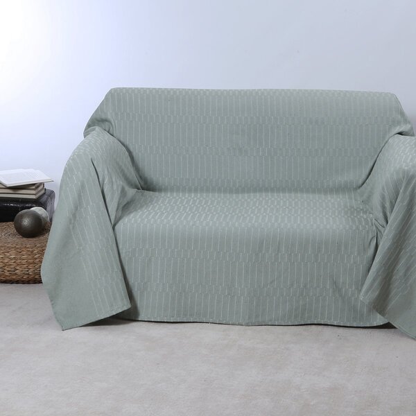 Ριχτάρι Καναπέ Τριθέσιου (180x320) Silk Fashion 25632 Sage Green