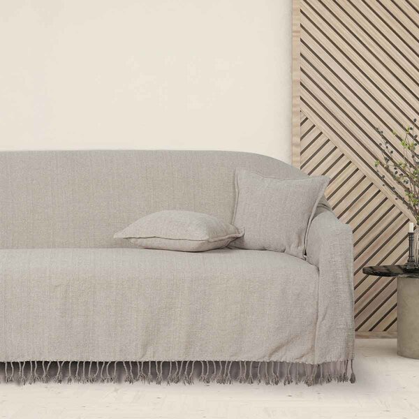 Ριχτάρι Καναπέ Τριθέσιου (180x300) Das Home 0272 L.Grey