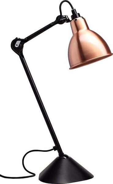 Lampe Gras - 205 Επιτραπέζιο φωτιστικό Μαύρο/Χαλκός Lampe Gras