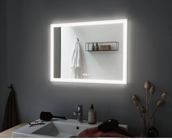 Paulmann - Mirra LED Mirror 60x80 IP44 Χρώμιο/Λευκό Paulmann