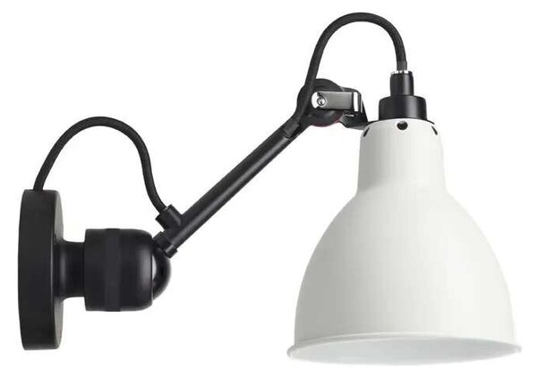 Lampe Gras - 304 Φωτιστικό τοίχου Μαύρο/Λευκό (Όχι Διακόπτης) Lampe Gras