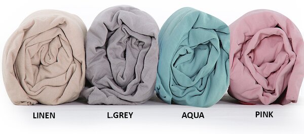 Σεντόνι Μακό Κούνιας Με Λάστιχο (70x140+20) Nef-Nef Homeware Jersey 1018 Pink